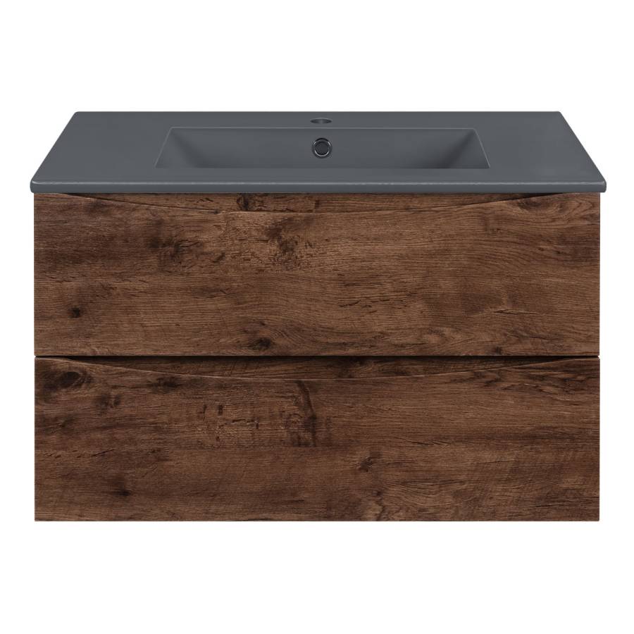 База под керамическую раковину Mia 800 подвесная, 2 выкатных ящика soft close, R.Wood База под керамическую раковину Mia 800 подвесная, 2 выкатных ящика soft close, R.Wood