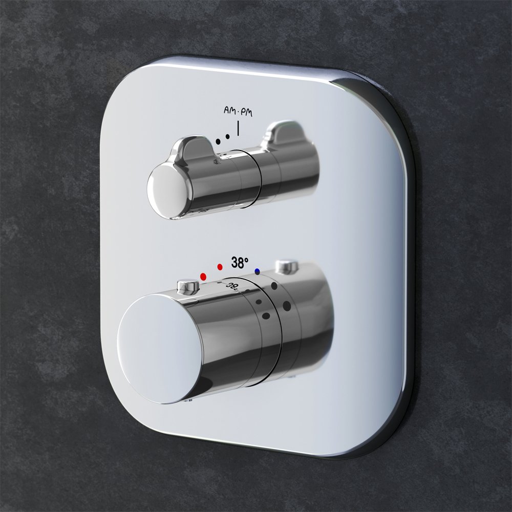 Смеситель Для душа с термостатом, монтируемый в стену F3075600 Sensation Смеситель Для душа с термостатом, монтируемый в стену F3075600 Sensation