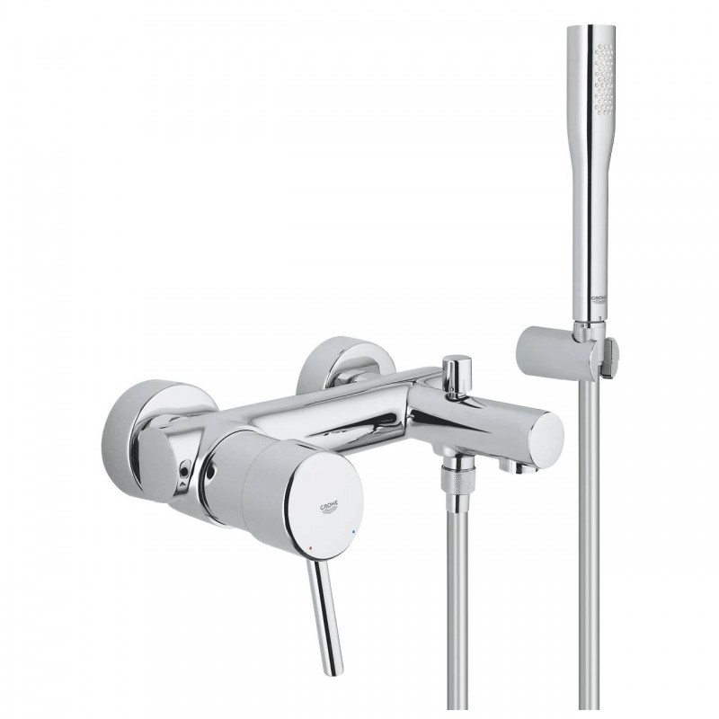 Смеситель для ванны Grohe Concetto 32212001 хром Смеситель для ванны Grohe Concetto 32212001 хром