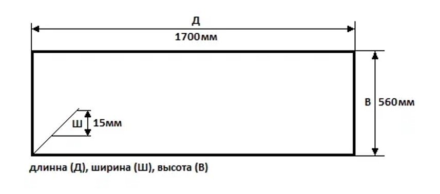 Экран для ванны Creto Fresh 170 см 20-2111 Экран для ванны Creto Fresh 170 см 20-2111
