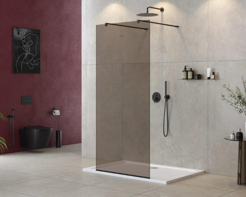 LIBERTA-L-2-80-120-C-Cr Душевая перегородка с возможностью двустороннего входа 800x1200x1950 мм LIBERTA-L-2-80-120-C-Cr Душевая перегородка с возможностью двустороннего входа 800x1200x1950 мм