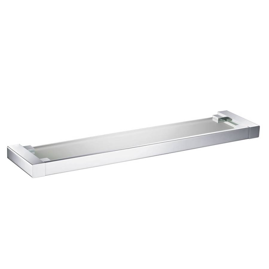 Полка в ванную стеклянная Timo Selene 10072/00 хром Полка в ванную стеклянная Timo Selene 10072/00 хром
