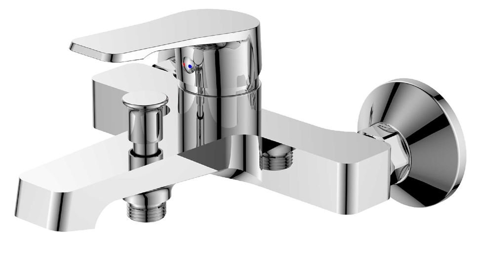 Смеситель для ванны/душа Orange Berti M17-100cr Смеситель для ванны/душа Orange Berti M17-100cr