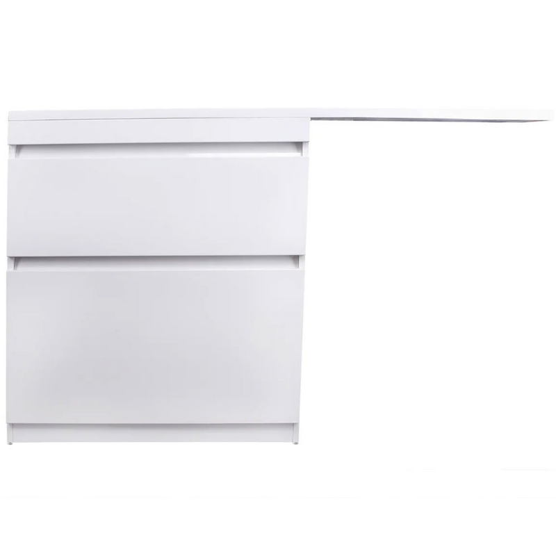 Тумба подвесная под умывальник Dallas Luxe 1300х482 правосторонняя 1 ящик (ШхГхВ) 1292х476х430 Тумба подвесная под умывальник Dallas Luxe 1300х482 правосторонняя 1 ящик (ШхГхВ) 1292х476х430