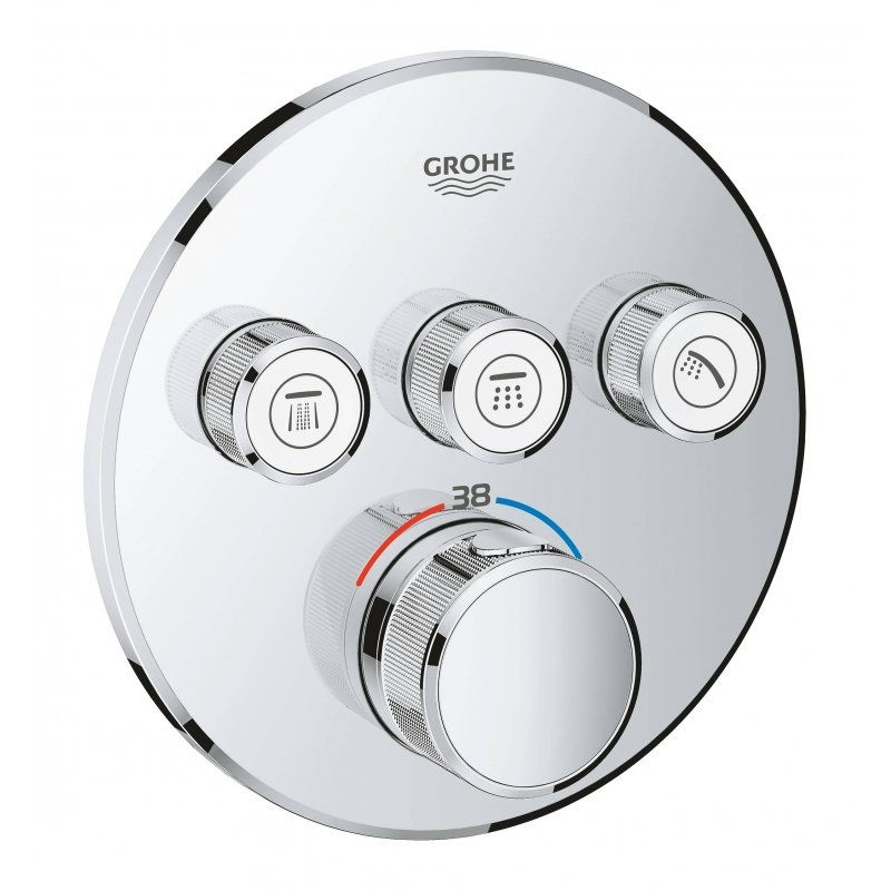 Термостат для душа Grohe Grohtherm SmartControl 29121000 хром Термостат для душа Grohe Grohtherm SmartControl 29121000 хром