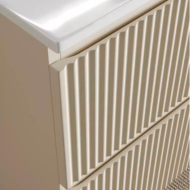 Тумба подвесная SANCOS Snob R 590х445х500, c двумя ящиками оснащенными доводчиками, Beige Soft , арт.SNR60CE Тумба подвесная SANCOS Snob R 590х445х500, c двумя ящиками оснащенными доводчиками, Beige Soft , арт.SNR60CE