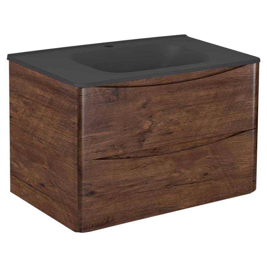 База под раковину Paola 800 подвесная, 2 выкатных ящика soft close, R.Wood База под раковину Paola 800 подвесная, 2 выкатных ящика soft close, R.Wood