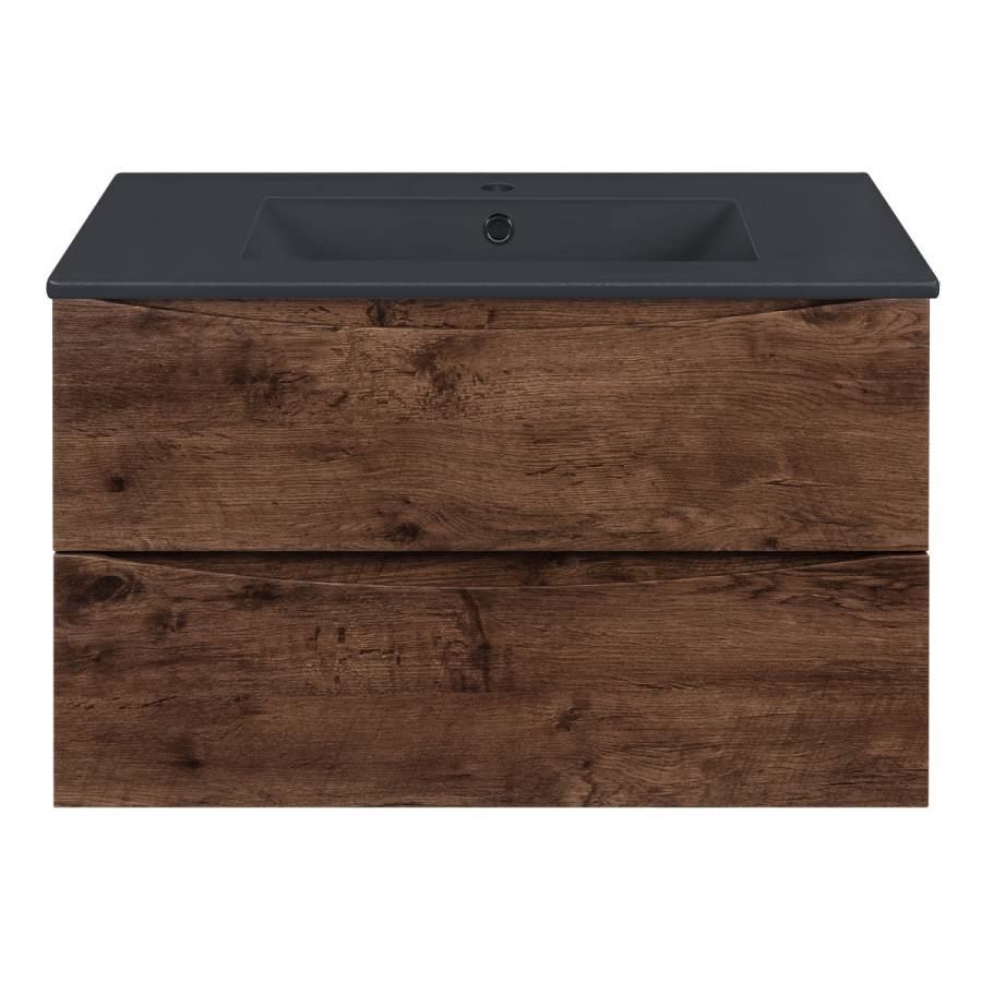 База под керамическую раковину Mia 800 подвесная, 2 выкатных ящика soft close, R.Wood База под керамическую раковину Mia 800 подвесная, 2 выкатных ящика soft close, R.Wood