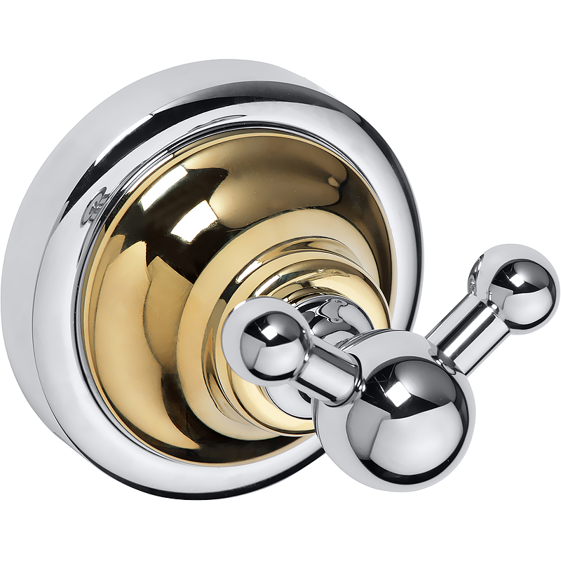 Двойной крючок Bemeta Retro Gold and Сhrom 144206038 Золото Хром Двойной крючок Bemeta Retro Gold and Сhrom 144206038 Золото Хром