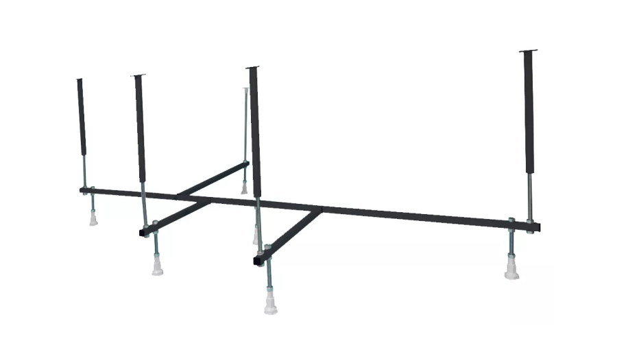 Каркас для ванны 170х100 см Creto Juliya 31-K170100 черный Каркас для ванны 170х100 см Creto Juliya 31-K170100 черный