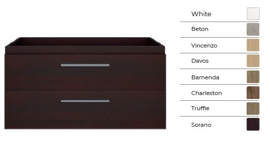 Дополнительный модуль Creto White 2 ящика р-р 100 - 120 Дополнительный модуль Creto White 2 ящика р-р 100 - 120