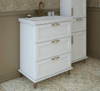 Тумба напольная под умывальник Bali Classic 750х450 3 ящика (ШхГхВ) 750х446х880 Тумба напольная под умывальник Bali Classic 750х450 3 ящика (ШхГхВ) 750х446х880