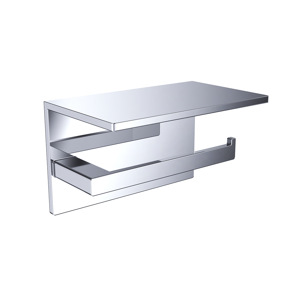 Бумагодержатель в комплекте с креплением Pisa хром 3011-0005, шт Бумагодержатель в комплекте с креплением Pisa хром 3011-0005, шт