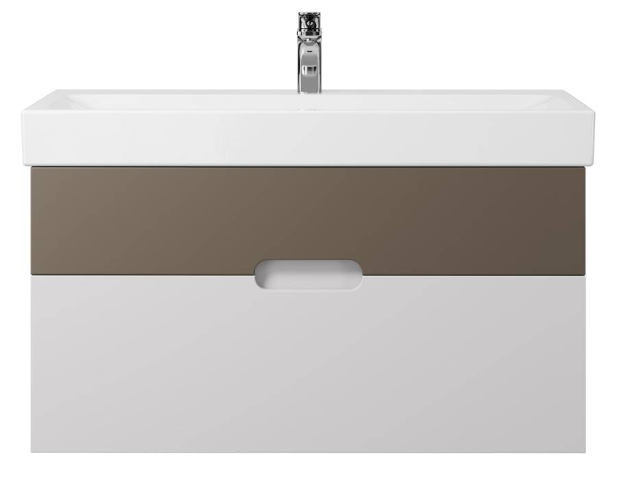 Тумба под раковину Creto Malibu Capuchino Soft 100 Тумба под раковину Creto Malibu Capuchino Soft 100