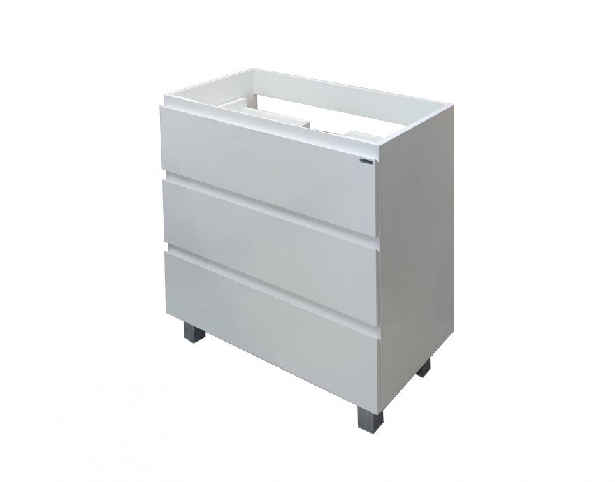 Тумба напольная под умывальник Bali New 800х450 3 ящика (ШхГхВ) 798х446х860 Тумба напольная под умывальник Bali New 800х450 3 ящика (ШхГхВ) 798х446х860