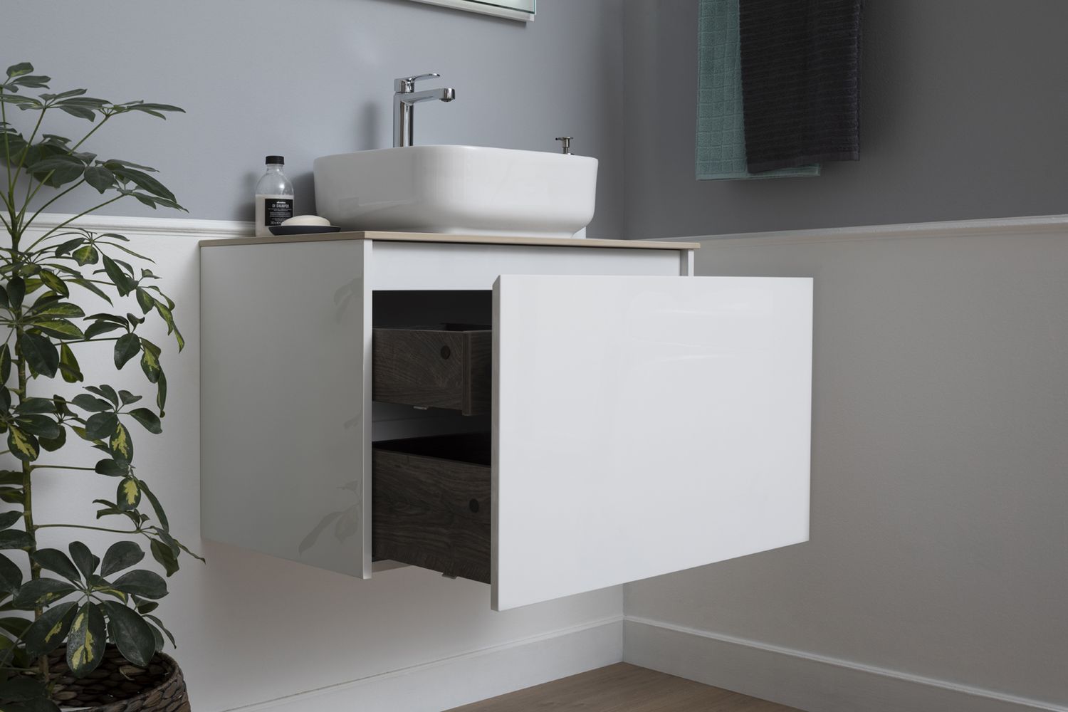 Тумба под раковину Aquanet Nova Lite 75 белый (1 ящик) Тумба под раковину Aquanet Nova Lite 75 белый (1 ящик)