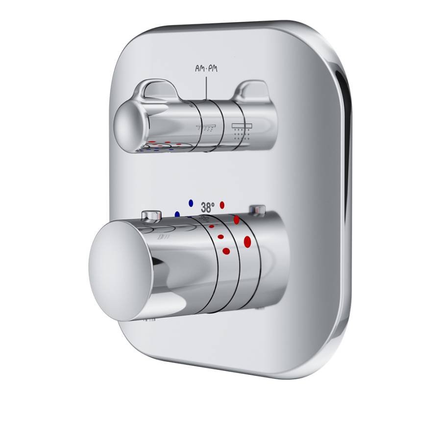 Смеситель Для ванны и душа с термостатом, монтируемый в стену F3085500 Sensation Смеситель Для ванны и душа с термостатом, монтируемый в стену F3085500 Sensation