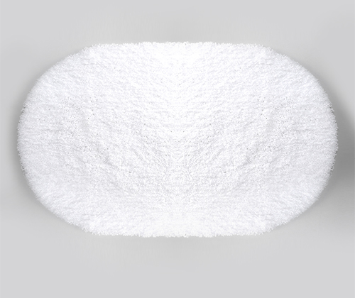 Dill BM-3940 Bright White Коврик для ванной комнаты Dill BM-3940 Bright White Коврик для ванной комнаты