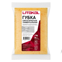 ГУБКА СИНТЕТИЧЕСКАЯ ДЛЯ УДАЛЕНИЯ ОСТАТКОВ/СЛЕДОВ ЦЕМЕНТНОЙ И ПОЛИМЕРНОЙ ЗАТИРКИ