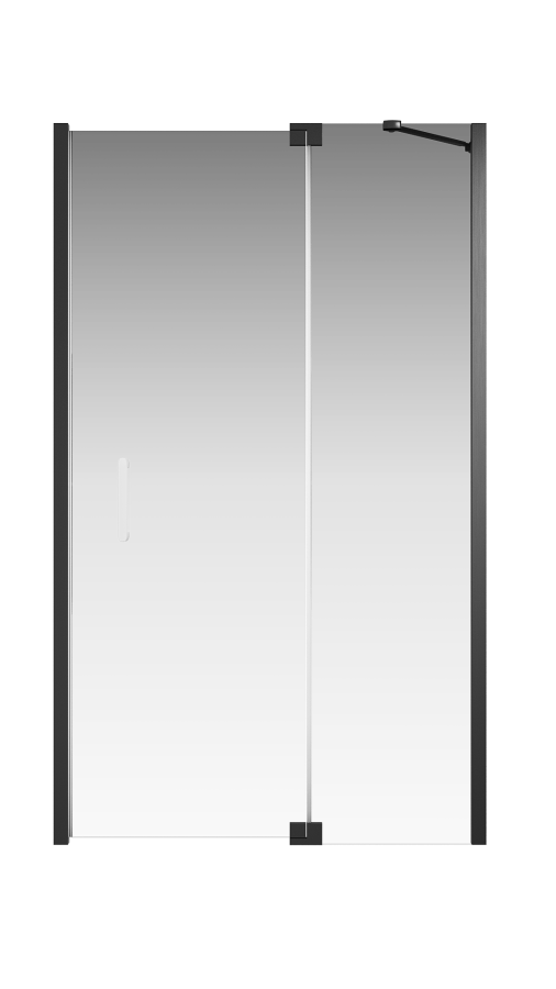 Душевая дверь Creto Tenta 123-WTW-120-C-B-8 стекло прозрачное EASY CLEAN, профиль черный, 120х200 см Душевая дверь Creto Tenta 123-WTW-120-C-B-8 стекло прозрачное EASY CLEAN, профиль черный, 120х200 см