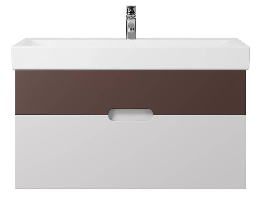 Тумба под раковину Creto Malibu Chocolate Soft 100 Тумба под раковину Creto Malibu Chocolate Soft 100