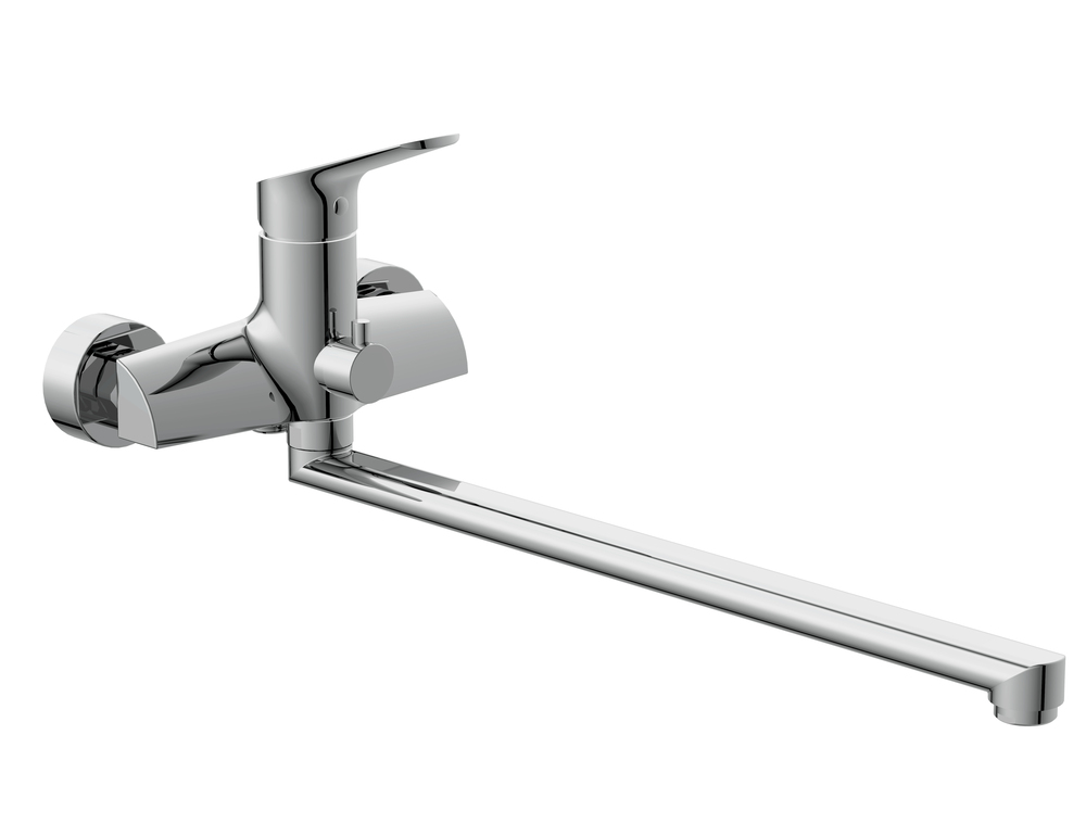 Смеситель для ванны FLAVIS с длинным изливом Смеситель для ванны FLAVIS с длинным изливом