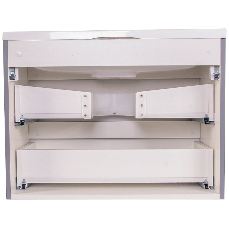 Тумба подвесная Creto Oro 70 см 24-HN70-GR серый люкс Тумба подвесная Creto Oro 70 см 24-HN70-GR серый люкс