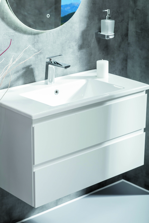 Тумба CAPOLDA 85 белая + ручка белая 849-085-W Boheme Тумба CAPOLDA 85 белая + ручка белая 849-085-W Boheme