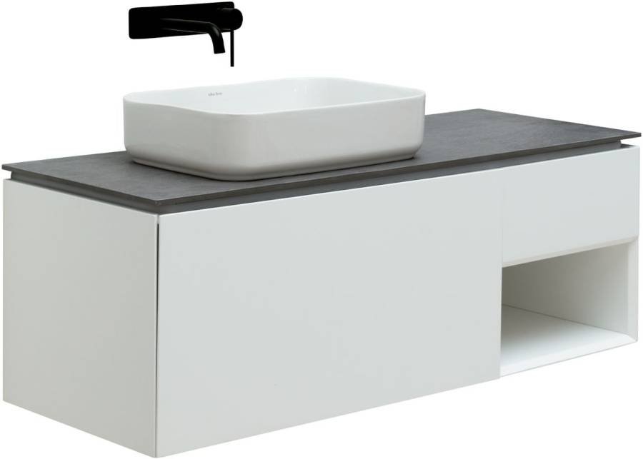 Тумба под раковину Allen Brau Infinity 120 1.21006.WM L белый матовый Тумба под раковину Allen Brau Infinity 120 1.21006.WM L белый матовый