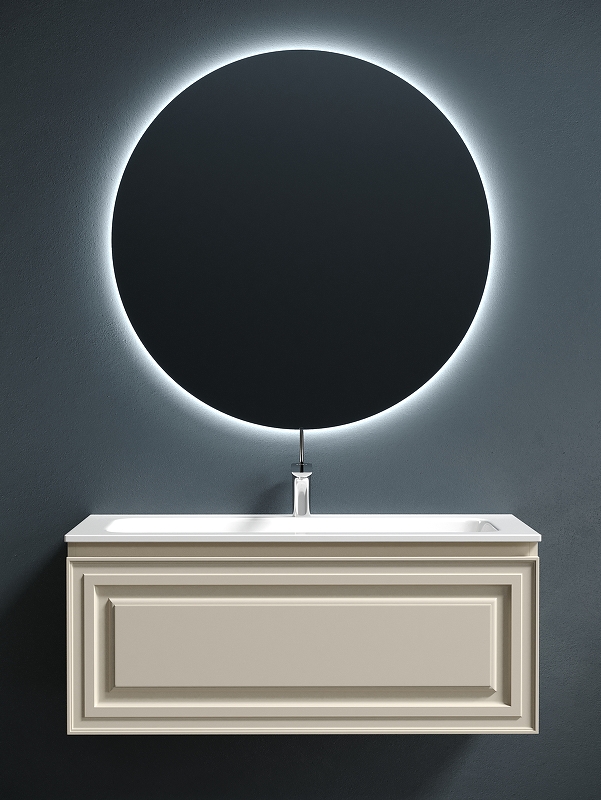 Тумба подвесная SANCOS Very 995х445х406, c одним  ящиком оснащенным доводчиками, Beige Soft , арт.VR100CE Тумба подвесная SANCOS Very 995х445х406, c одним  ящиком оснащенным доводчиками, Beige Soft , арт.VR100CE