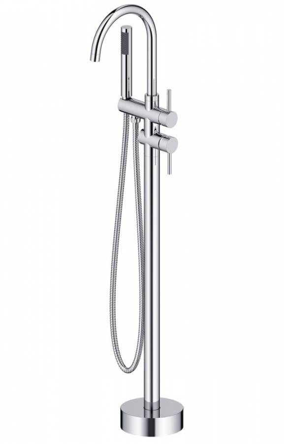 Смеситель Timo Saona 2300/00Y-CR напольный, хром Смеситель Timo Saona 2300/00Y-CR напольный, хром