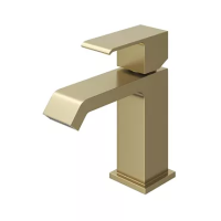 PORTA-LS1-SR Смеситель для раковины однорычажный, с донным клапаном, исполнение sunrise