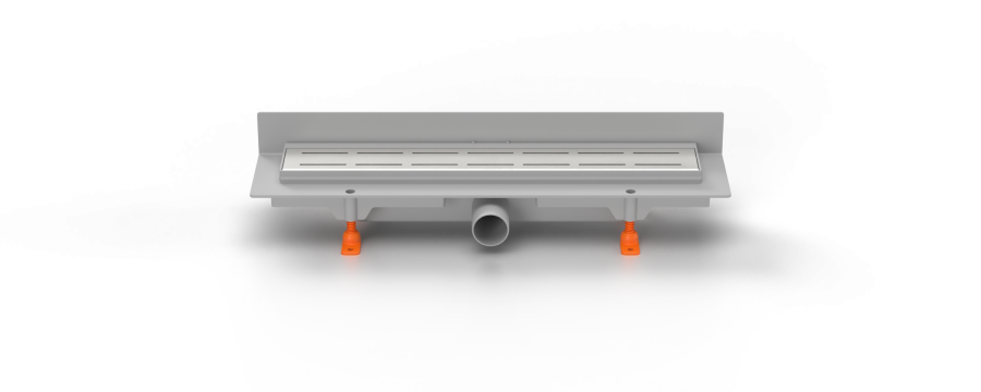 Душевой лоток 35 см Creto Walkway CRE-350 WH-P с решеткой, хром Душевой лоток 35 см Creto Walkway CRE-350 WH-P с решеткой, хром