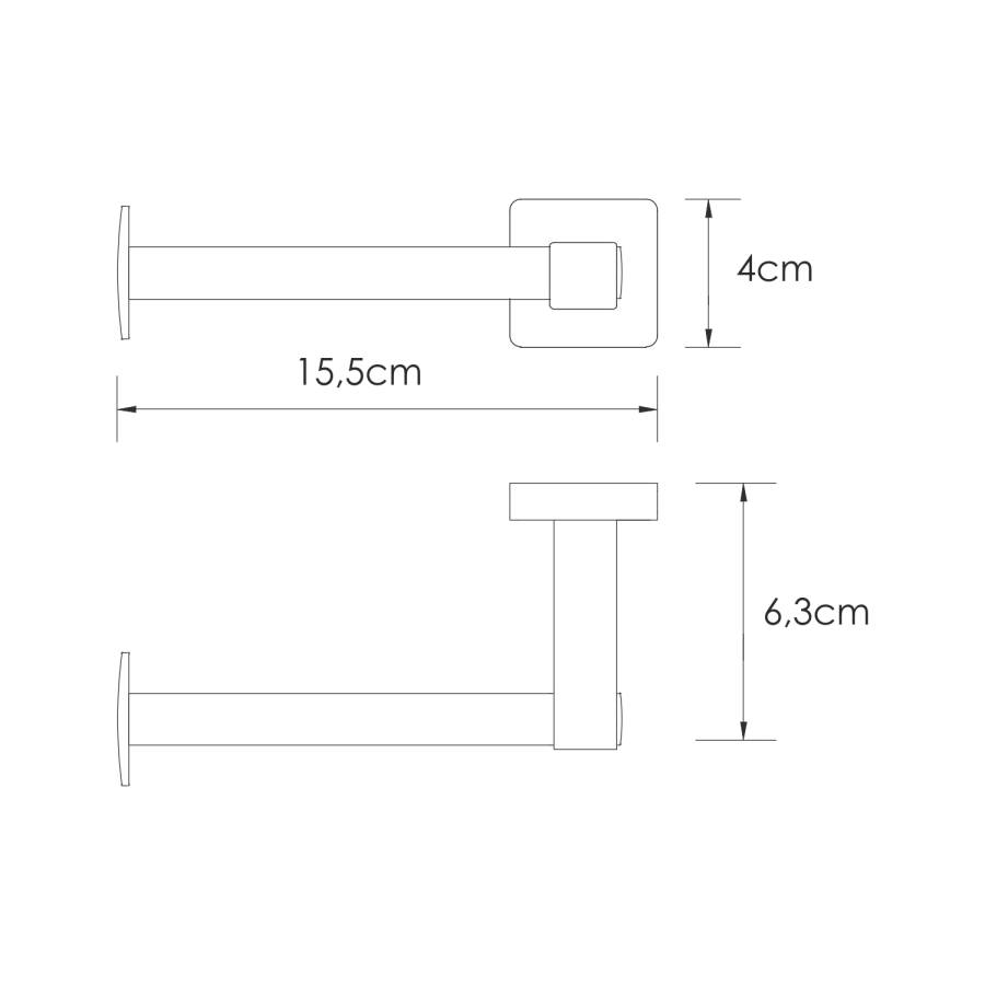 Rhin K-8796 Держатель туалетной бумаги Rhin K-8796 Держатель туалетной бумаги