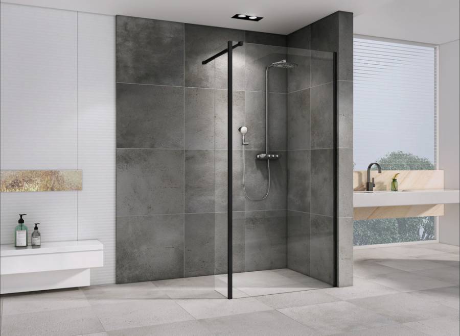 Душевая перегородка ABBER Immer Offen AG66120B Душевая перегородка ABBER Immer Offen AG66120B