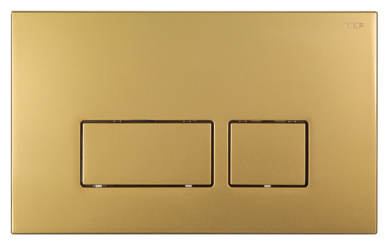 Кнопка для инсталляции, пластик GOLD Кнопка для инсталляции, пластик GOLD