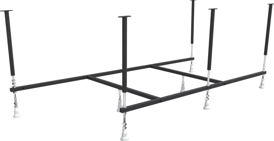 Каркас для ванны 170х75 см Creto Melissa 32-K17075 черный Каркас для ванны 170х75 см Creto Melissa 32-K17075 черный