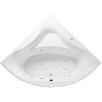 Ванна EXCELLENT Glamour 150x150 "RELAX" (хром)