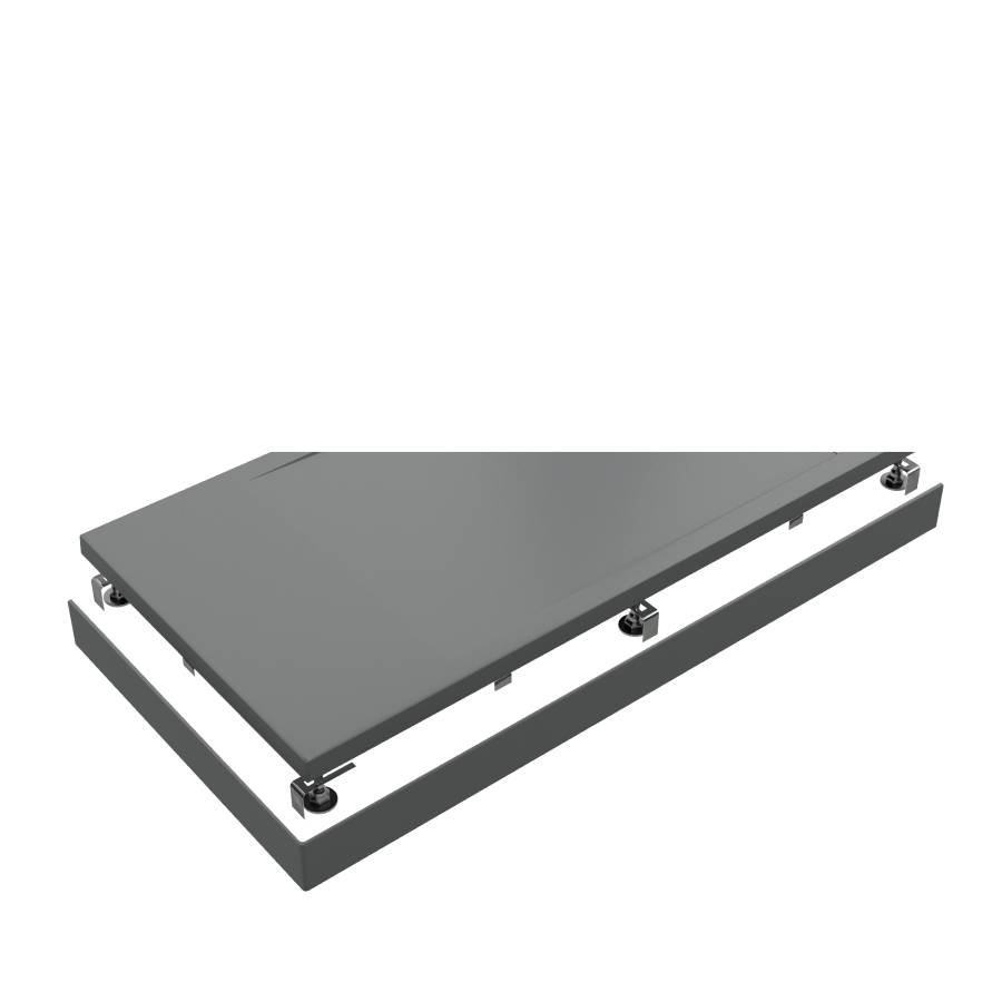 Экран Creto Ares 1000*1000 графит Soft Touch 1-1007 Экран Creto Ares 1000*1000 графит Soft Touch 1-1007