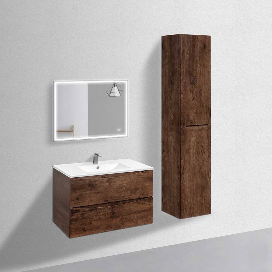 База под керамическую раковину Mia 900 подвесная, 2 выкатных ящика soft close, R.Wood База под керамическую раковину Mia 900 подвесная, 2 выкатных ящика soft close, R.Wood