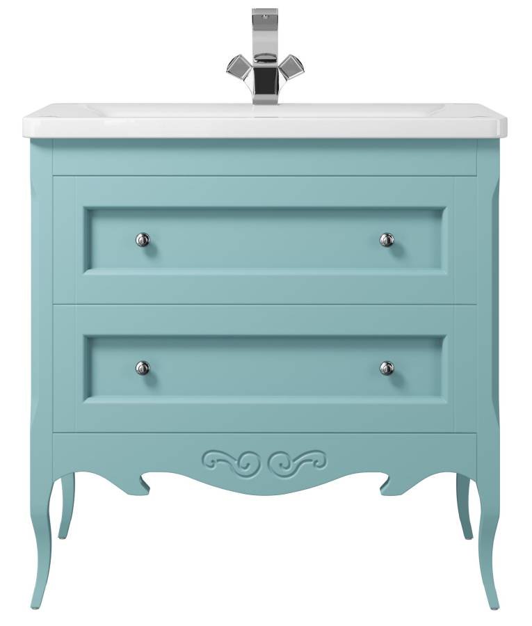 Тумба под раковину Creto Viva Blue 85 Тумба под раковину Creto Viva Blue 85