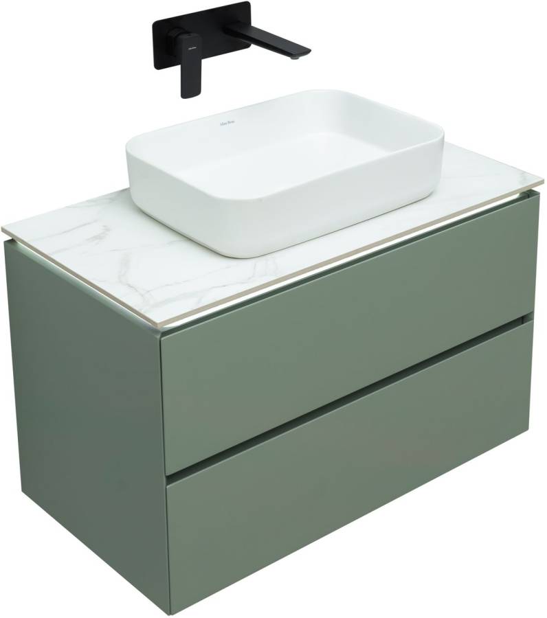 Тумба под раковину Allen Brau Infinity 85 1.21001.CGM олива матовый Тумба под раковину Allen Brau Infinity 85 1.21001.CGM олива матовый