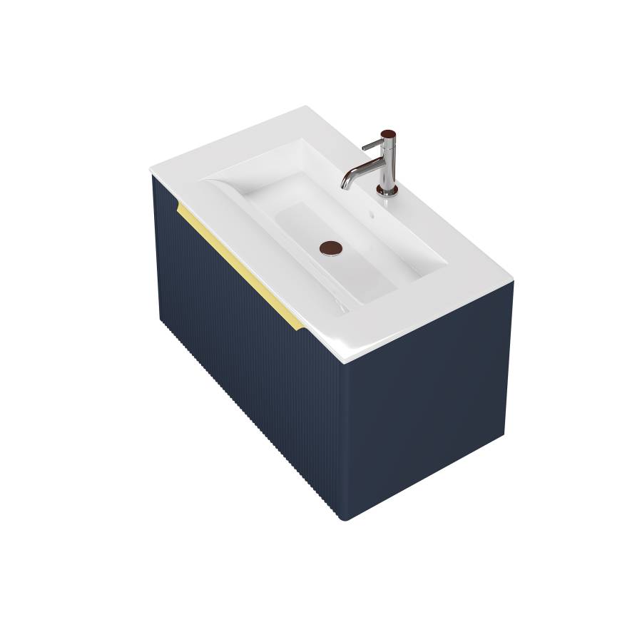 Тумба под раковину Creto Luna Blue 80 см 17-Bl80B Тумба под раковину Creto Luna Blue 80 см 17-Bl80B