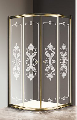 GIUBILEO-R-2-100-SCORREVOLE-CP-G Душевой уголок