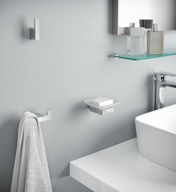 Крючок одинарный EXCELLENT Riko (хром) Крючок одинарный EXCELLENT Riko (хром)