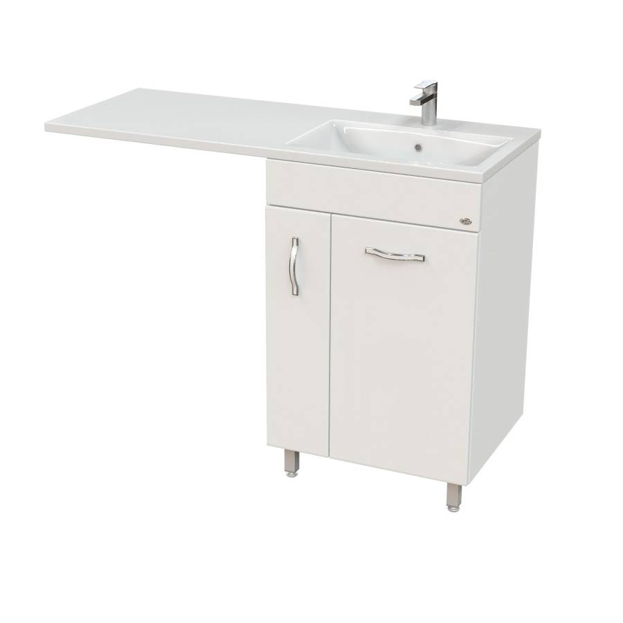 Тумба Onika Нави 60 напольная, под стиральную машину, белая (ум.Onika 120) Тумба Onika Нави 60 напольная, под стиральную машину, белая (ум.Onika 120)