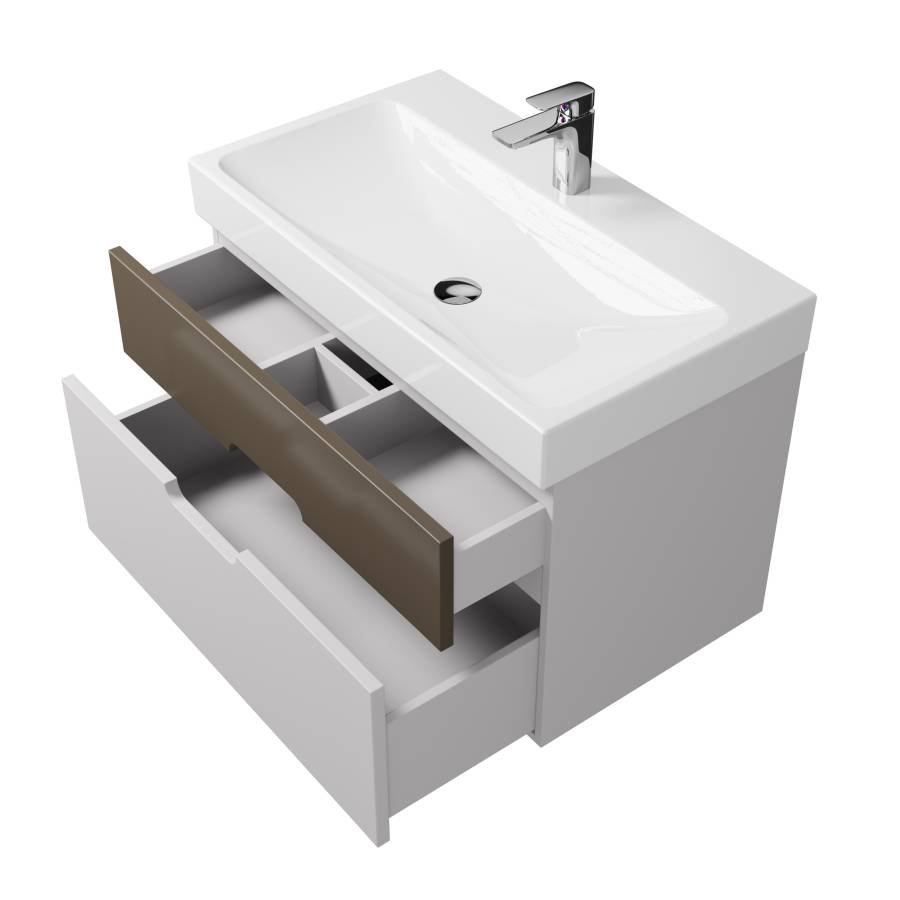 Тумба под раковину Creto Malibu Capuchino Soft 80 Тумба под раковину Creto Malibu Capuchino Soft 80