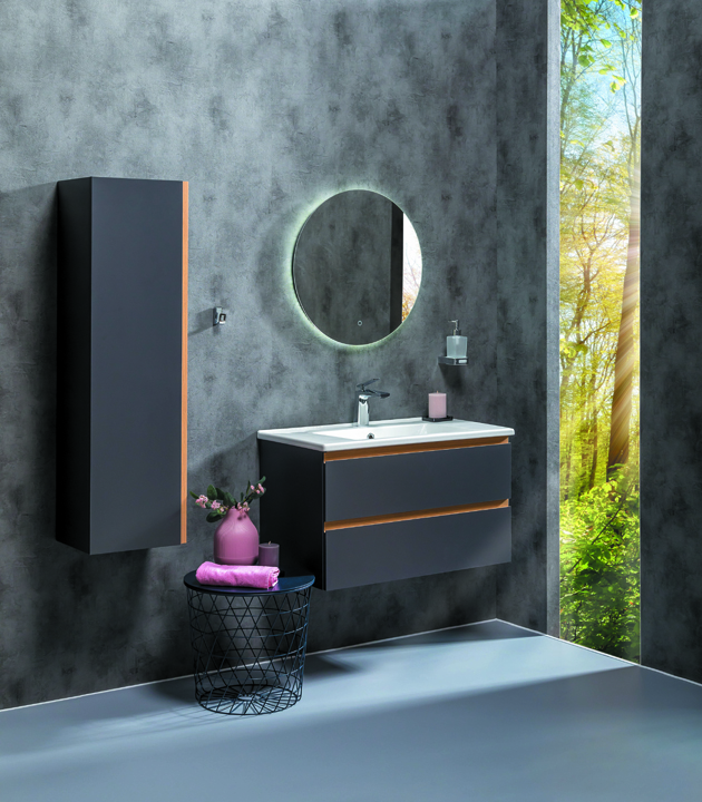 Тумба CAPOLDA 85 антрацит 849-085-A Boheme Тумба CAPOLDA 85 антрацит 849-085-A Boheme