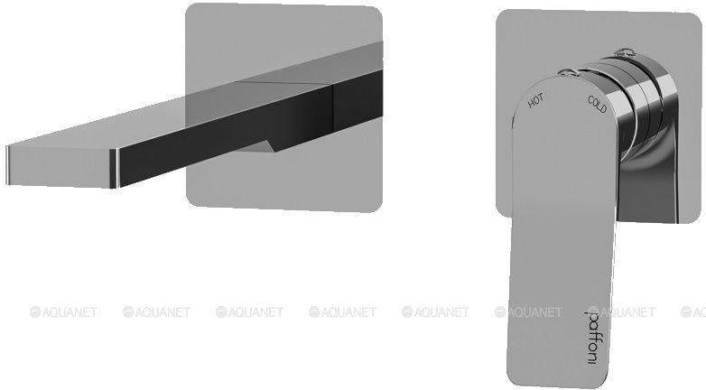 Смеситель для раковины Paffoni Tilt TI105ST70 (с внутренней частью) Смеситель для раковины Paffoni Tilt TI105ST70 (с внутренней частью)