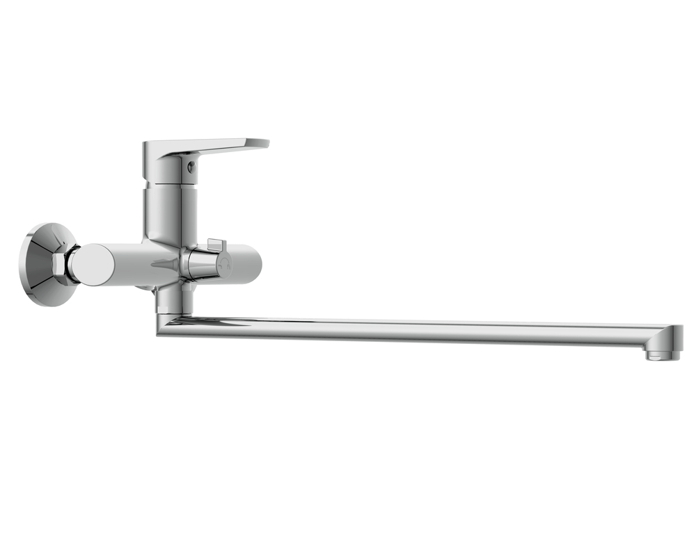 Смеситель для ванны MODUO с длинным изливом Смеситель для ванны MODUO с длинным изливом